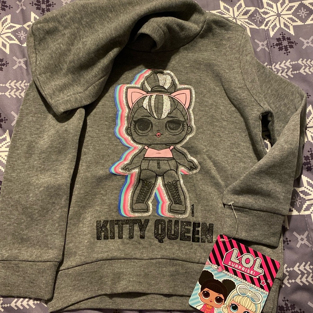 LOL Gray Sweater